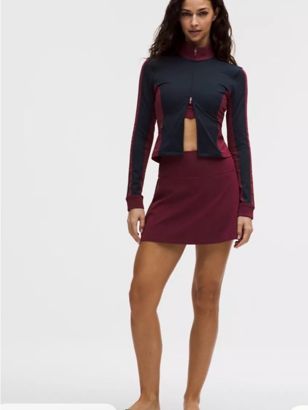 lululemon athletica Align™ High-Rise Skirt. Color. Burgundy